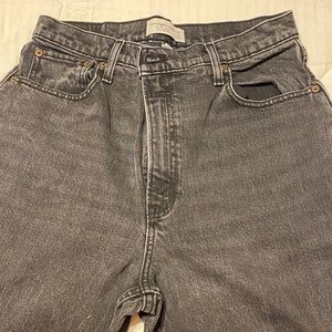 Abercrombie & Fitch Women’s Black Relaxed Jeans